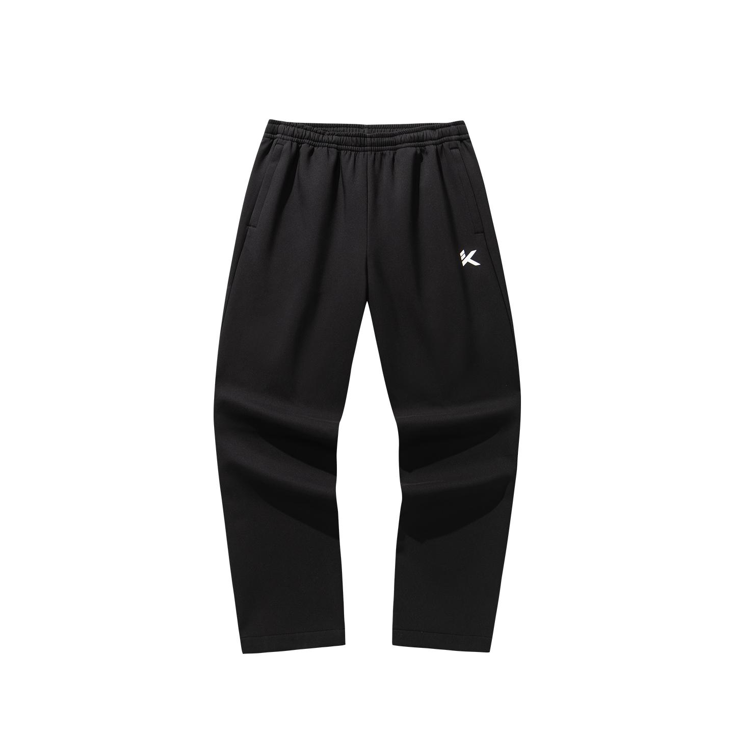 

Anta KT Basketball Series Тканые спортивные брюки Зимние повседневные брюки Мужские низ Basic-Black 952541502-2