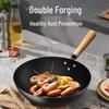 Supor 32cm Uncoated Seasoned Iron Wok