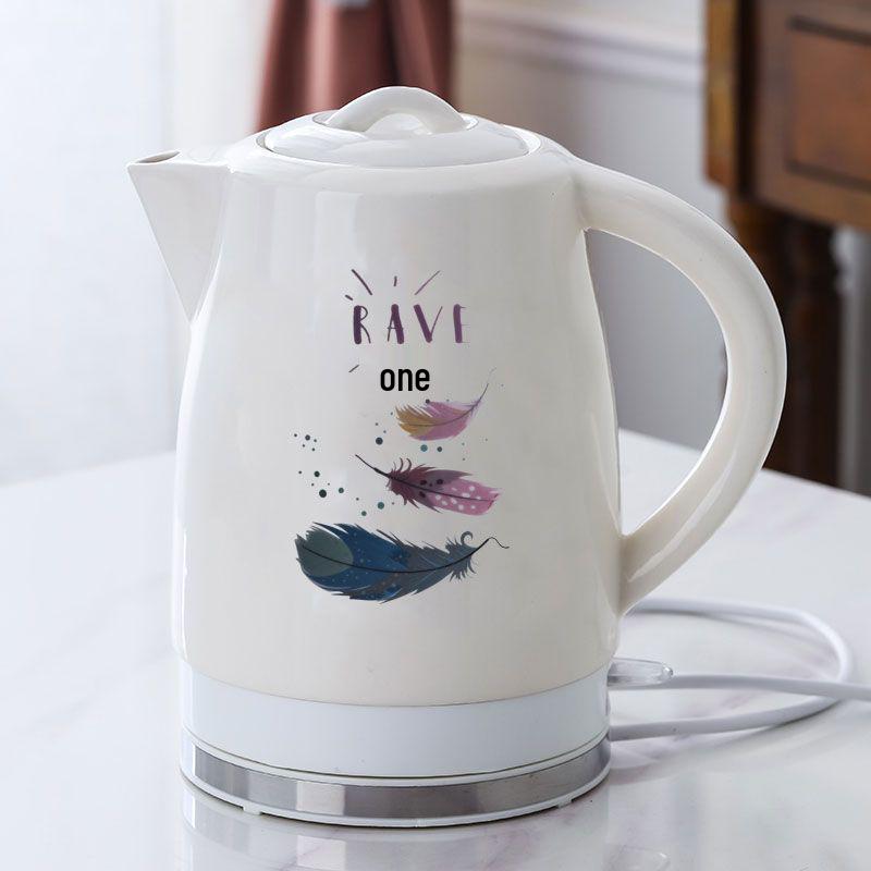 Ceramic Electric Kettle with Auto Power-Off, Large Capacity for Brewing Tea At Home