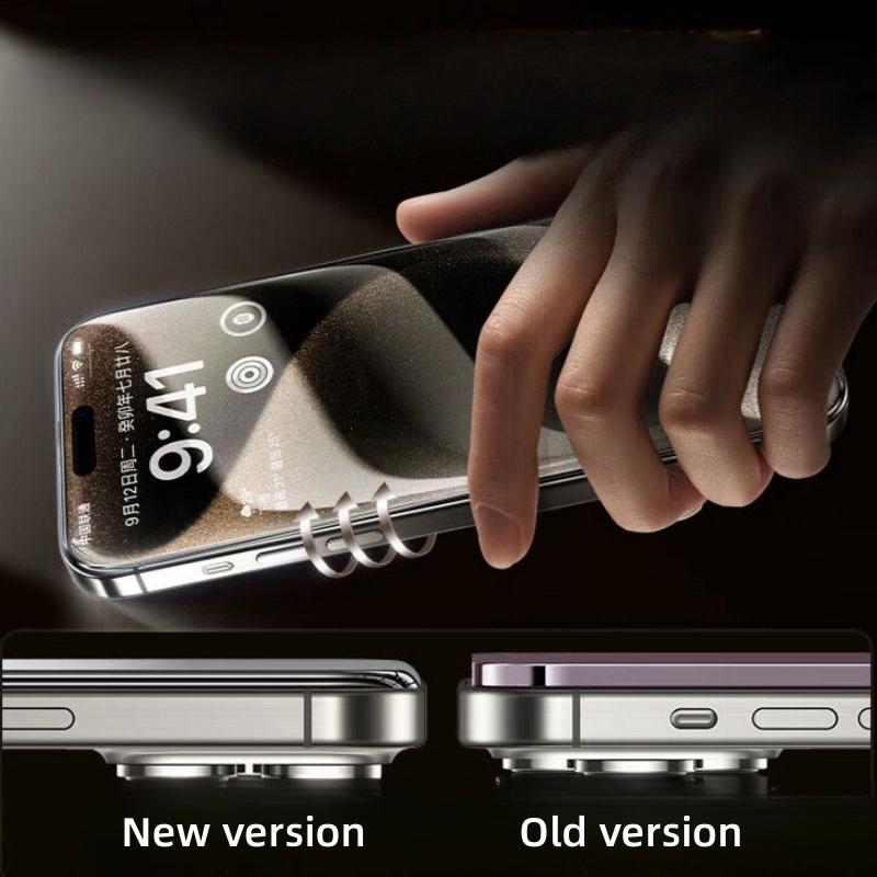 4 STÜCK Gehärtetes Glas für iPhone 16 Pro Max 16Pro 16Plus Vollständige Abdeckung Displayschutzfolie für iPhone 15ProMax 16/15/14/13/12/11 Glas