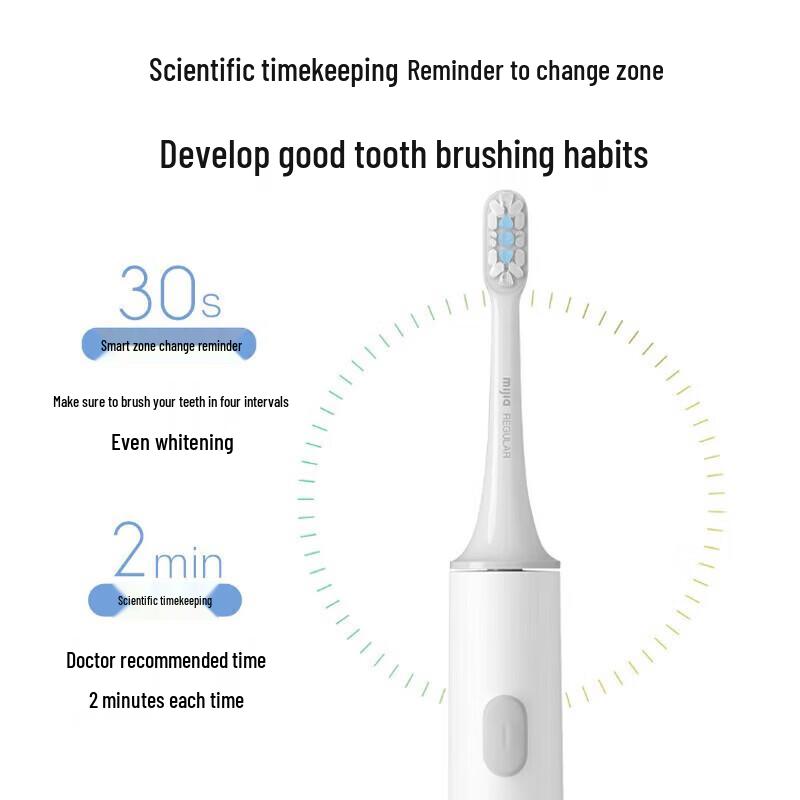 Xiaomi T300 Sonic Electric Toothbrush CN Plug (adapter Included)