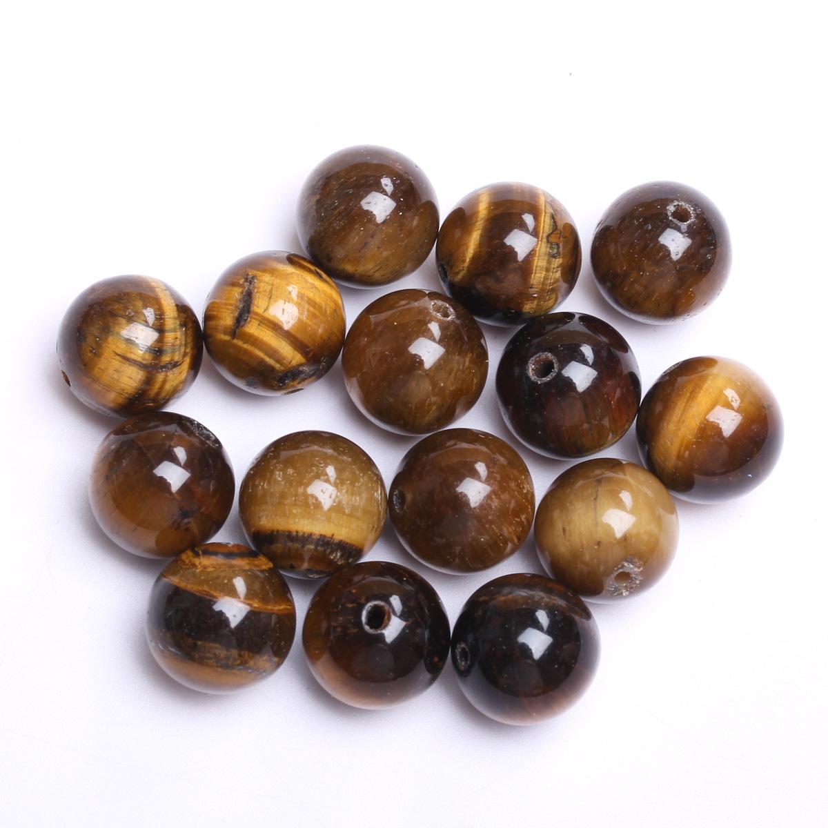 

15-60 шт. 4-12 мм Для изготовления ювелирных изделий DIY Браслеты Ожерелья Аксессуары Тигровый глаз Круглые свободные бусины Натуральный камень Бусины Тигровый глаз Нежные ювелирные изделия 12mm 20pcs