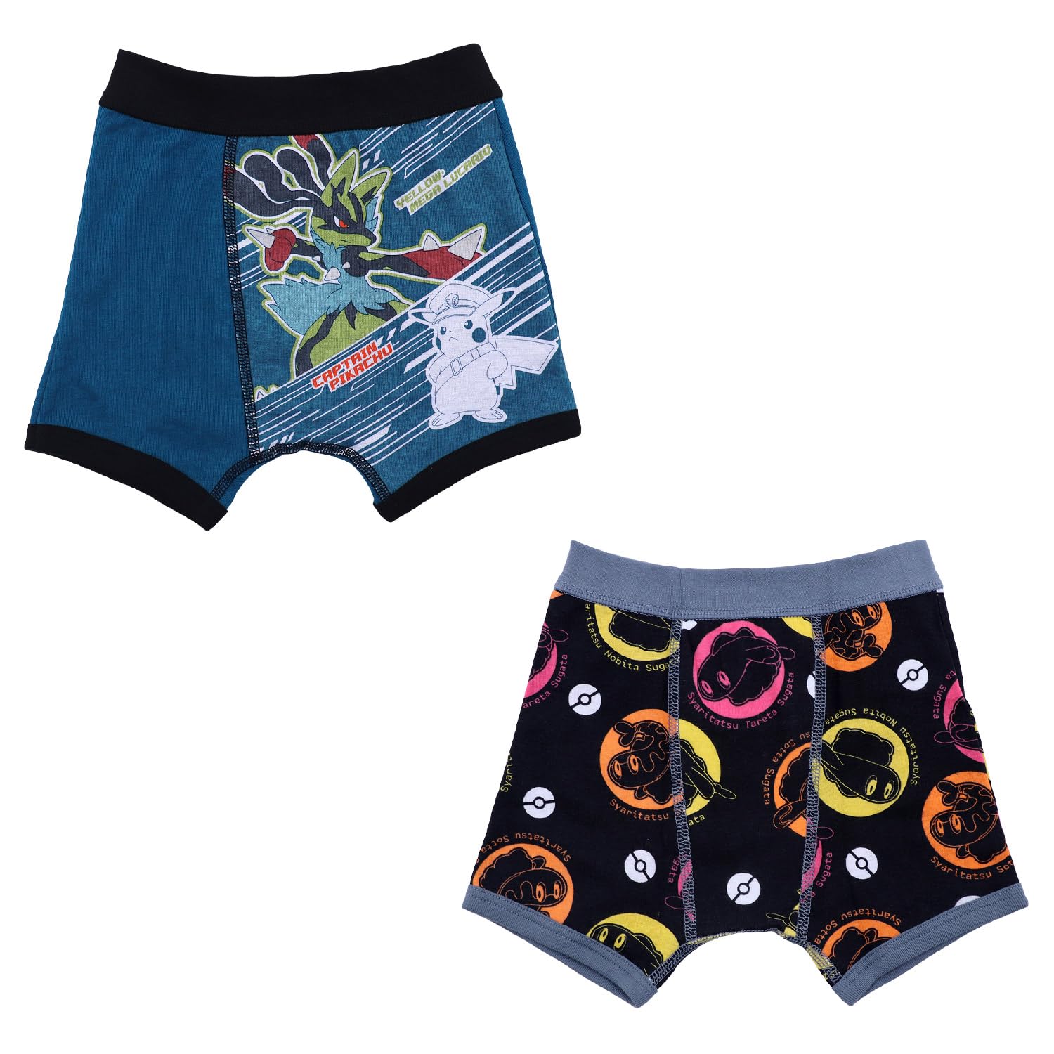 

Tomy Boxer Pattern Assorted [Takara Arts] Pokémon Briefs, 2-Piece Set, B, 120cm,
