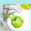 Versatile Kitchen Sink Soap Sponge Holder With Adjustable Strap For Easy Organizing