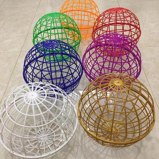 Ball-Shaped Chicken Cage Outdoor Spherical Chicken Coop Poultry Protection Cage Pigeon Rabbits Duck Safe Walking Net for Pet Safety Yard Farm Use