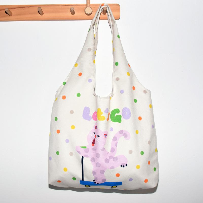 Shoulder bag girls crossbody senior sense niche spring and summer students cute large capacity tote daily versatile class
