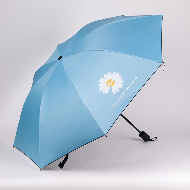 Fruit automatic umbrella wholesale vinyl sunscreen UV protection weather and rain dual-purpose advertising umbrella custom printable LOGO