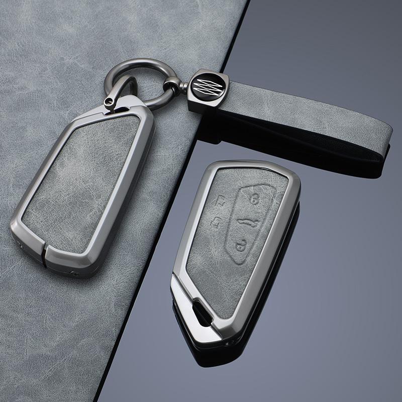 Car Key Case Cover for VW Volkswagen Formentor Tarraco Golf 8 MK8 ID.6 ID.4 Cupra for Skoda Octavia A8 SEAT Leon MK4 2024 2025