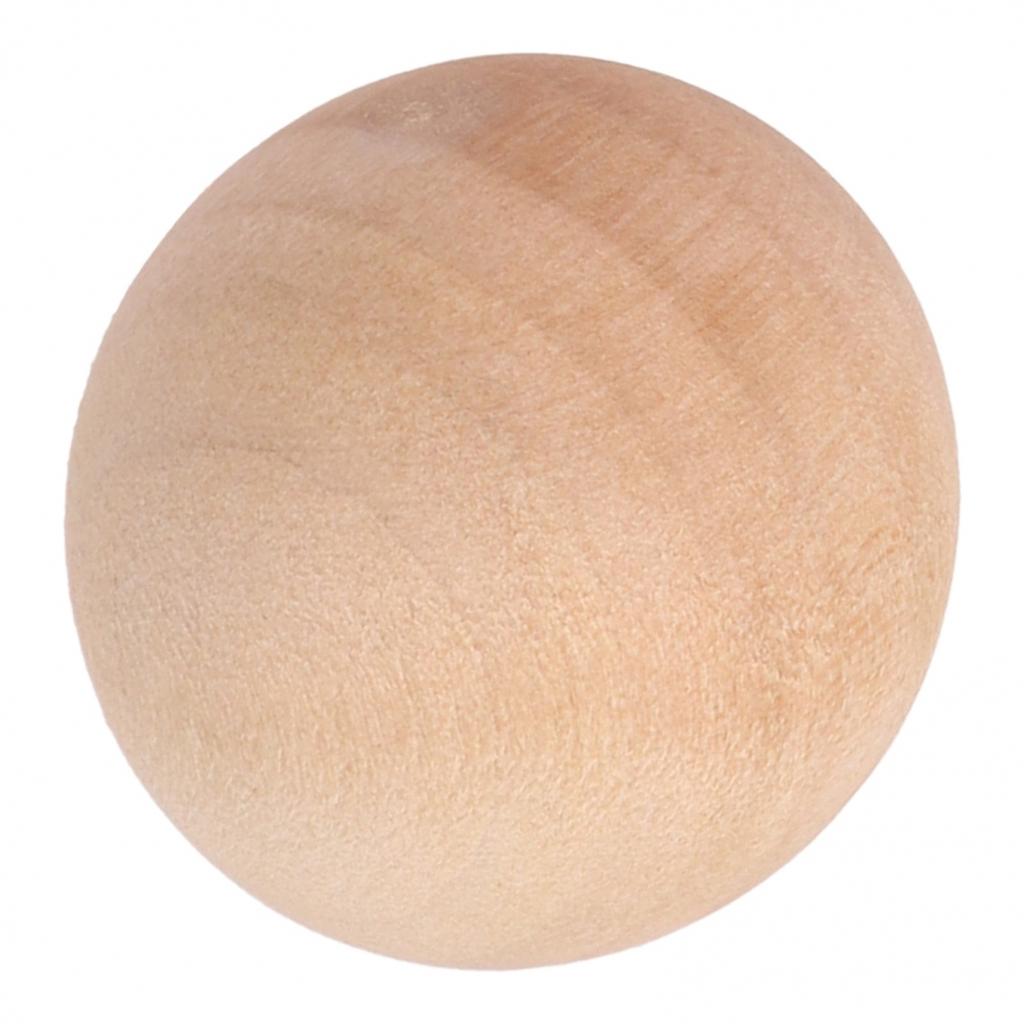 Unpainted Wooden Balls Sizes 30mm To 60mm Natural Wood Ready for Decorating