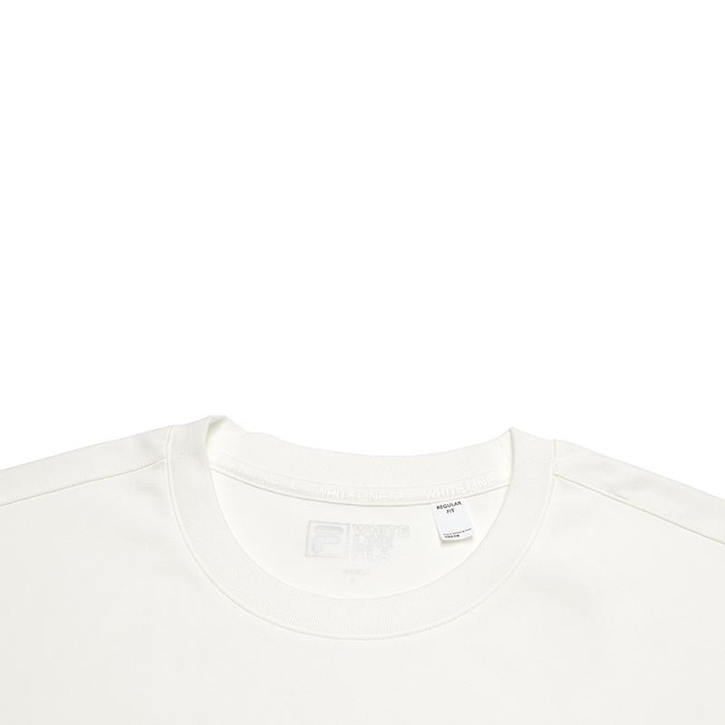 New FILA HERITAGE T Shirt Men's Cloud White F11M548101FWT