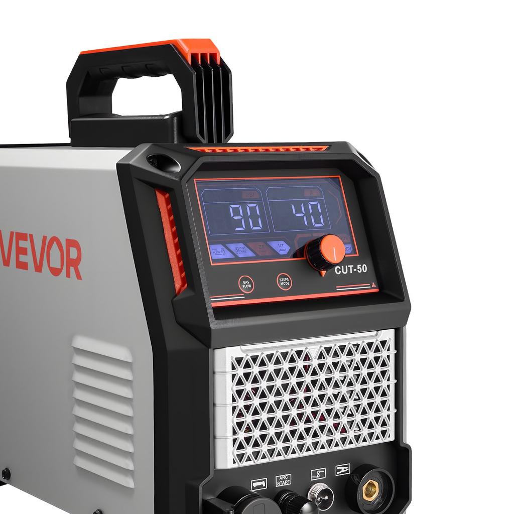 VEVOR Plasma Cutter, 50A Non-Touch Pilot Arc Plasma Cutting Machine
