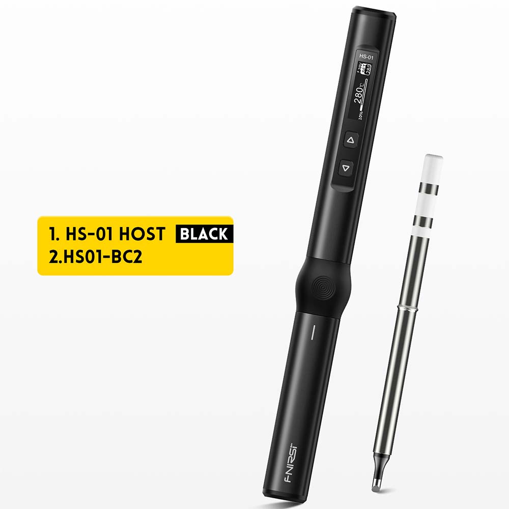 

Soldering Iron Kit Electric 65W Adjustable Temperature Soldering Gun Welding Tools with Replacement Tips чорний