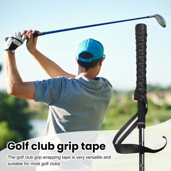 Golf Grip Wrapping Tape Double Sided Adhesive Strip for Regripping Golf Clubs PU Overgrip Tape for Better Regrip And Control