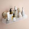 Bathroom Storage Rack Shower Caddy Organizer Load-bearing Easy To Install Suction Cup Strong Wall Floating