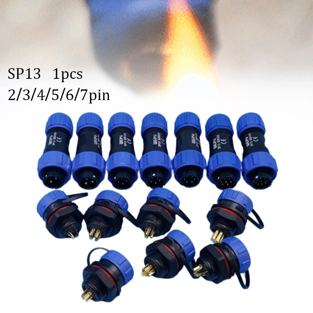 High Quality SP13 Panel Mount Connector IP68 Waterproof 2/3/4/5/6/7 Pin