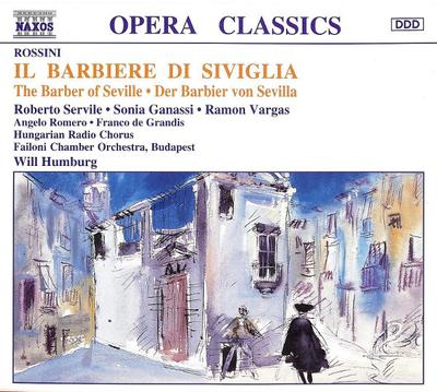 CD GIOACCHINO ROSSINI - ROBERTO SERVIL - Il Barbiere Di Siviglia ? The Barbe 866002729 Naxos 1993 Europe Classical Used