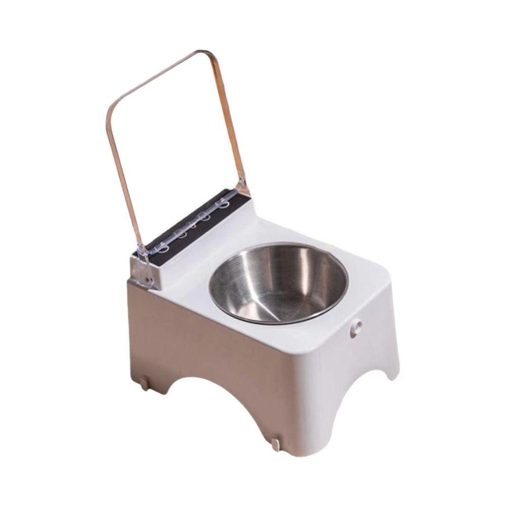 Dust-proof Automatic Cat Food Dispenser Auto Open Cover Infrared Sensor Pet Feeder  for Indoor