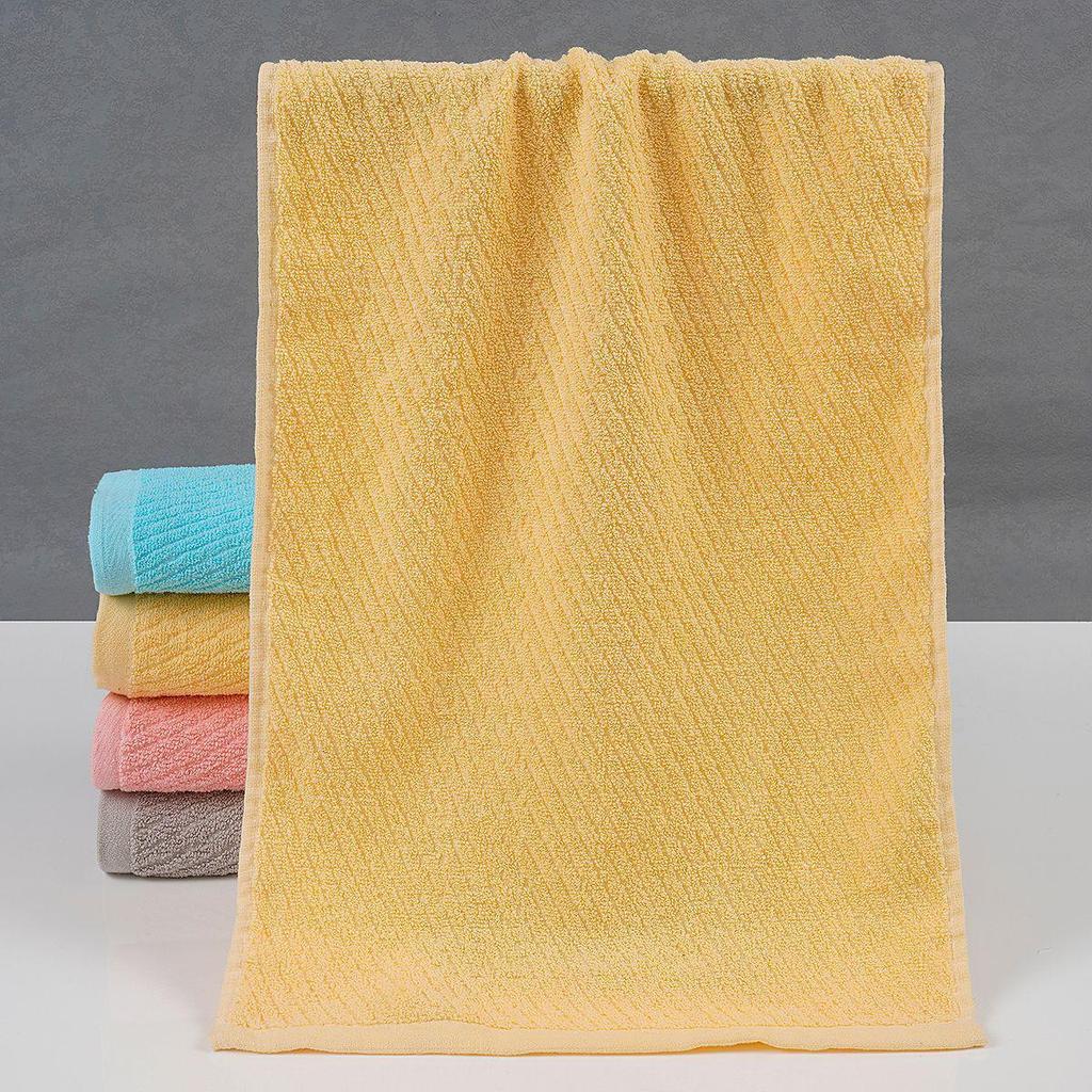 Jacquard Pure Cotton Absorbent Face Towel for Adults