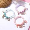 Sleek Stylish Jewelry Simple Style Crystal Stone Beads Bracelets Girls Women Fashionable Ocean Style Dolphin Shell Star Bracelets CuteSimple Bracelets