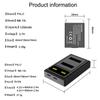 PALO NB 13L NB13L NB-13L 1250mah Battery for Canon PowerShot G5X G7X G9X G7 X Mark II GX SX620 SX720 SX730 SX740 HS Battery