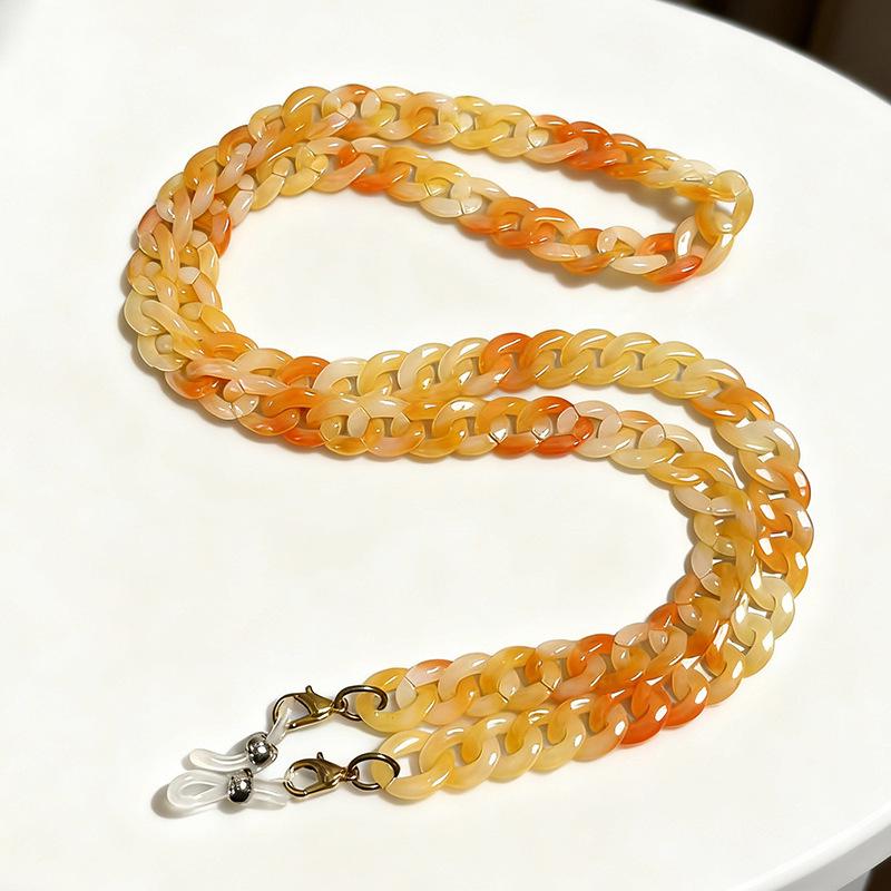 Colorful Handmade ABS Acrylic Eyeglass Chain - Jelly Shades Accessory