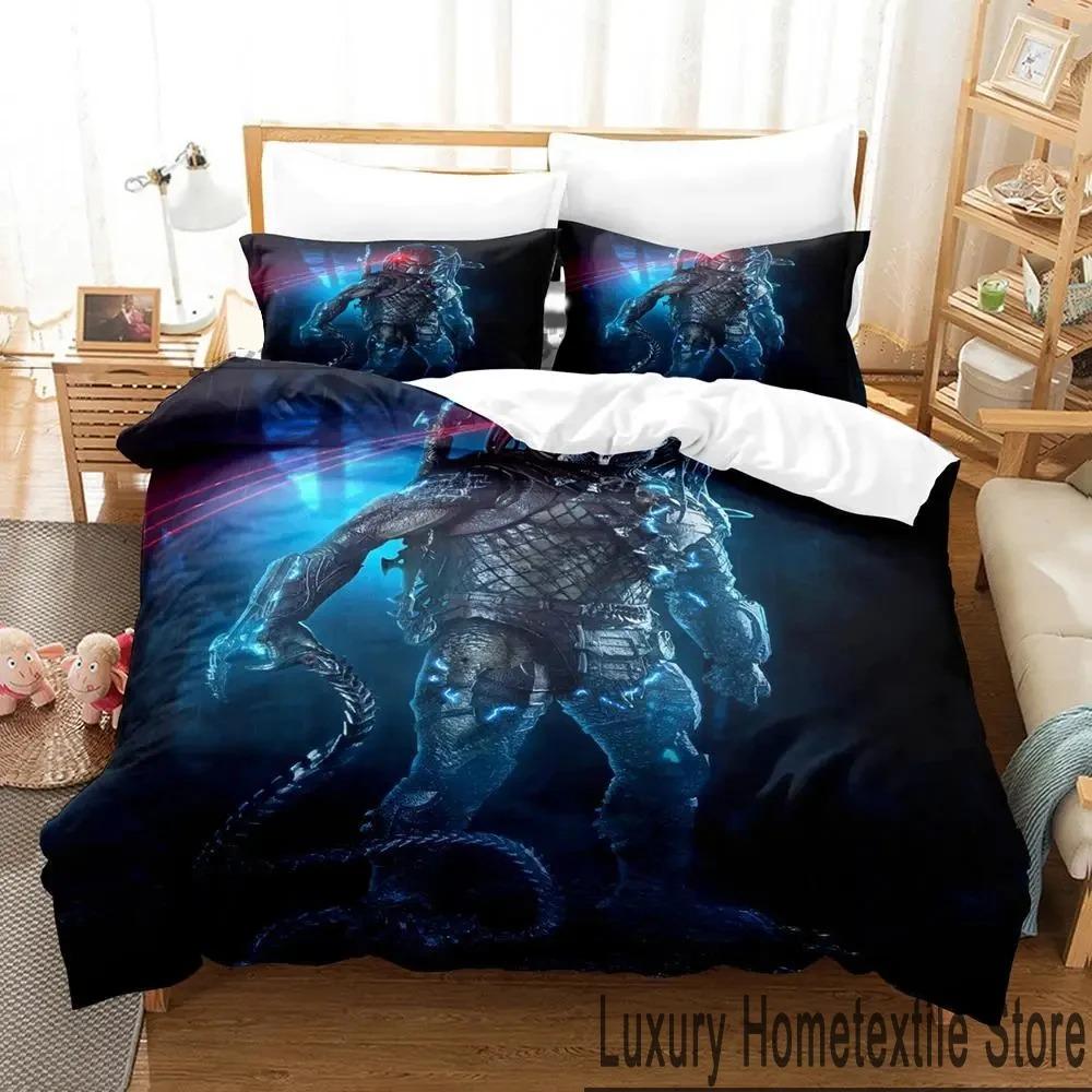 3D Druck Film The Predator Bettwäsche Set Jungen Mädchen Twin Queen King Size Bettbezug Kissenbezug Bett Jungen Erwachsene Heimtextil