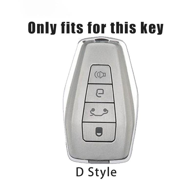 Fit For Geely Emgrand X7 Ex7 Borui Boyue Gc9 Coolray X6 Gt Auto Intelligent Smart Key Fob Cover Case Emblem Alloy Protective Housing Auto