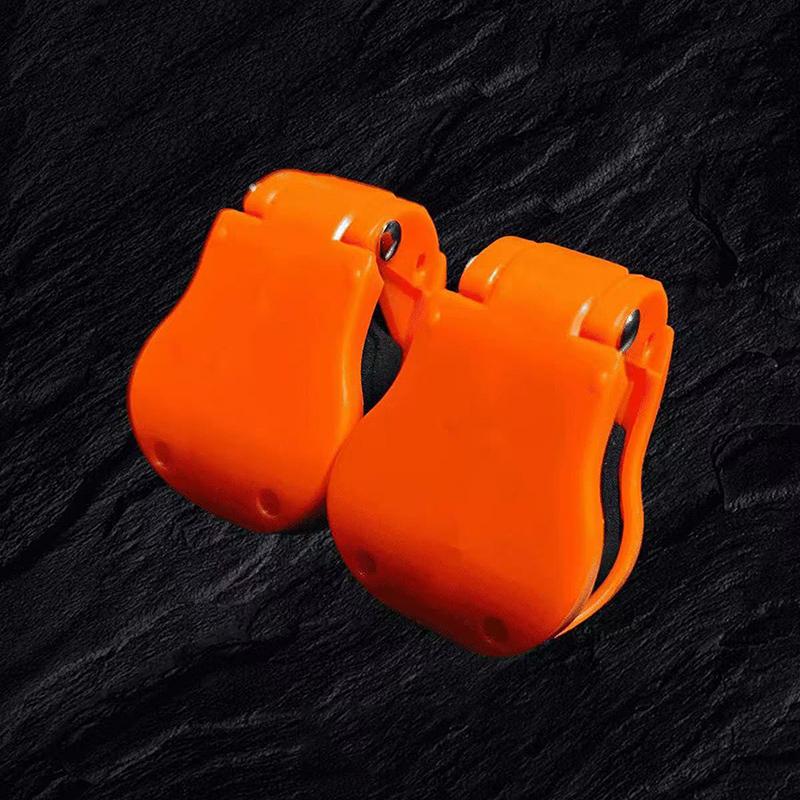 2PC Fishing Rod Fixed Clip Straps Fishing Pole Holder Compact Design Fishing Rod Fixer Wall Mounted Fishing Rod Holder