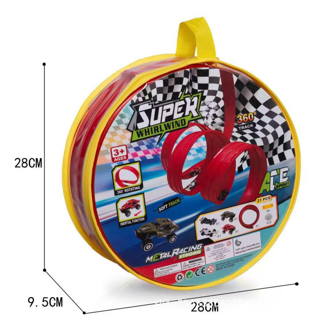 Hot Selling DIY Track Racing Toy for Boys - Cool Inertial Assembly Set for Kids