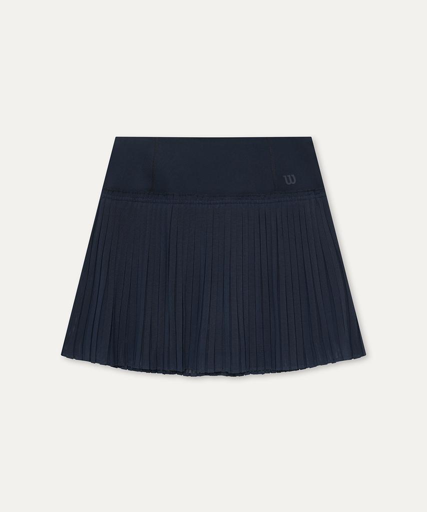 Wilseun Downtown Mesh Pleated Skirt W (2 Colors)