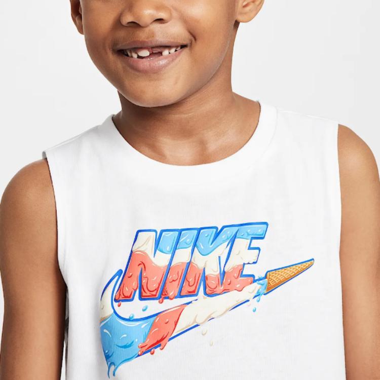 Nike Tank Top White Children Aged 3 7 Years Old II3032-100
