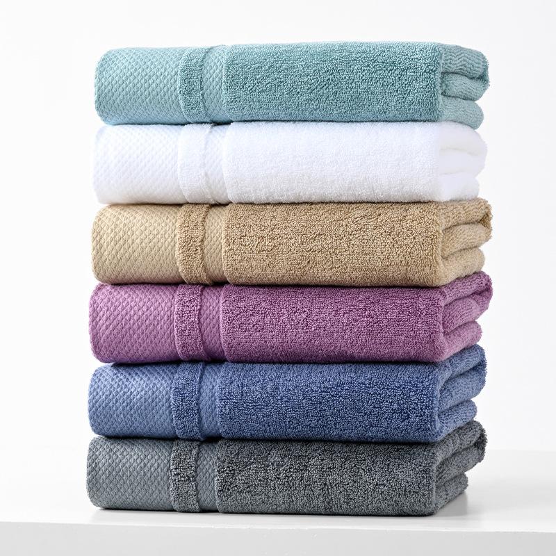 Bath Towel Skin-friendly Durable Soft and Comfortable Cotton Bath Sports Towel Enlarged and Widened 50*100 Cotton Household Small Bath Towel