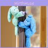 Plush Cony Rabbit Curtain Tieback Cartoon Doll Toy For Home Window Decoration