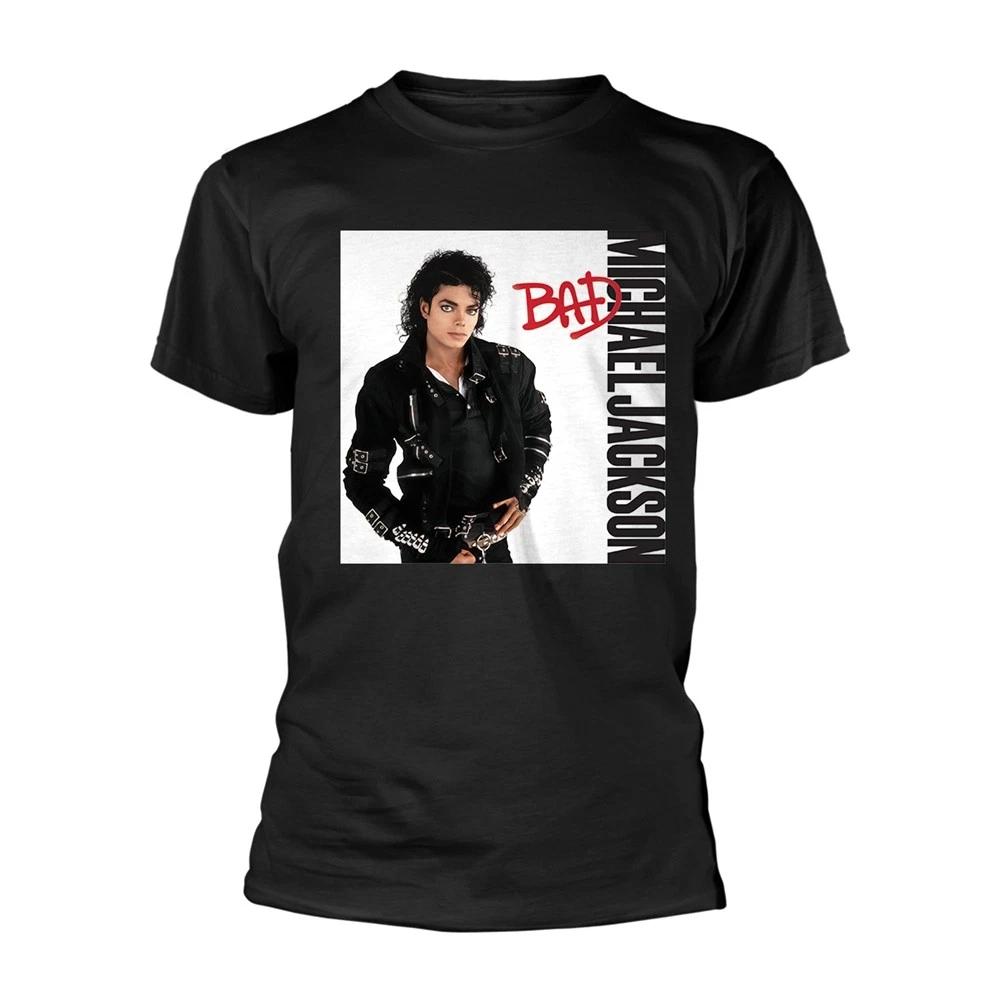 Michael Jackson  Bad  Black T shirt - NEW M