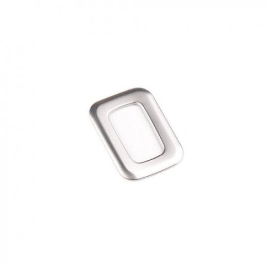 For Mercedes-Benz GLC 2016-21 Silver ABS Tailgate Rear Door Handle Frame Trim 1X