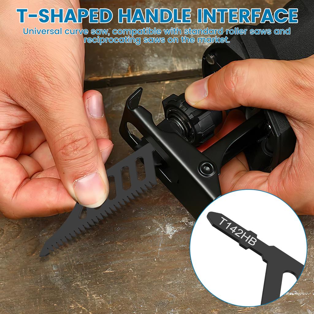 10/20PCS Jigsaw Blades Heavy Duty T-Shank Wood Aluminum Cutting Coarse Teeth Precision Tight Spaces Tools Replaceable Cut Tools