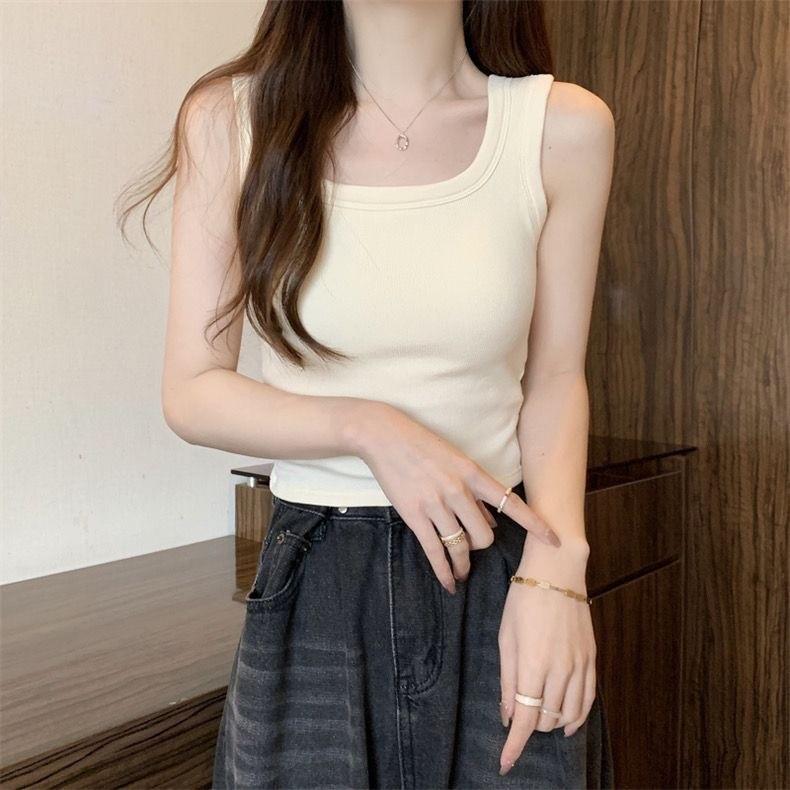 

Женский терможилет с начесом и грудными вкладышами, облегающего кроя - Топ без рукавов для осени/зимы One Size