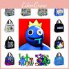 Bolsa de Almoço Portátil e Dobrável Rainbow Friends Estilo Desenho Animado Bolsa Térmica para Piquenique