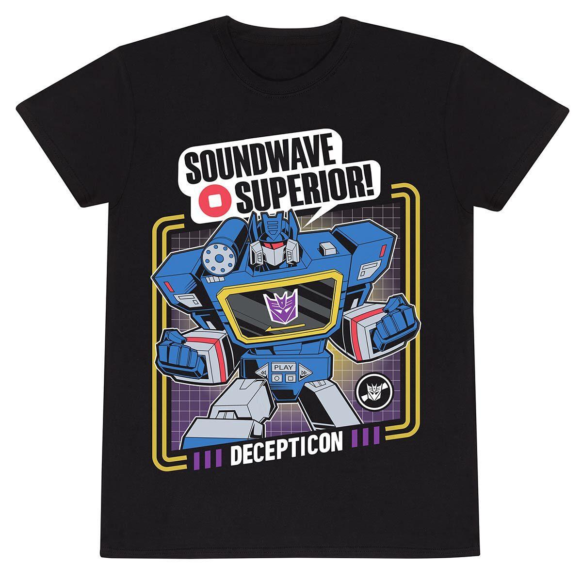 Transformers Soundwave Superior Unisex Adults T-Shirt S