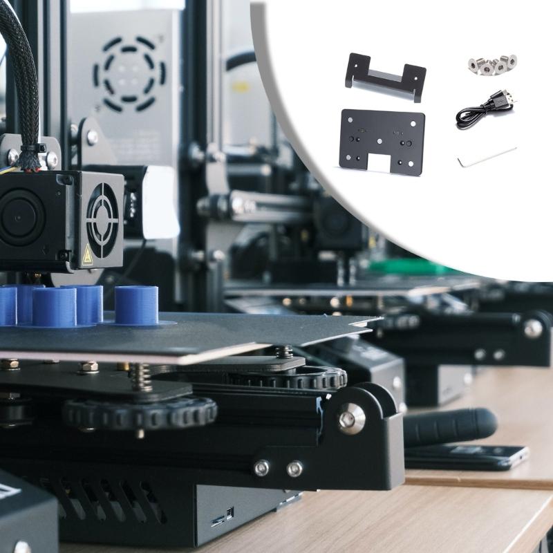 USB Magnetic Charging Dock and Stand for Panda Touch Organizing and Swapping Components in 3D Printing Workspaces