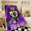 Movie TThe Exorcistt Throw Warm Soft Flannel Blanket Multiuse for Sofa Bed Camping Travel Nap