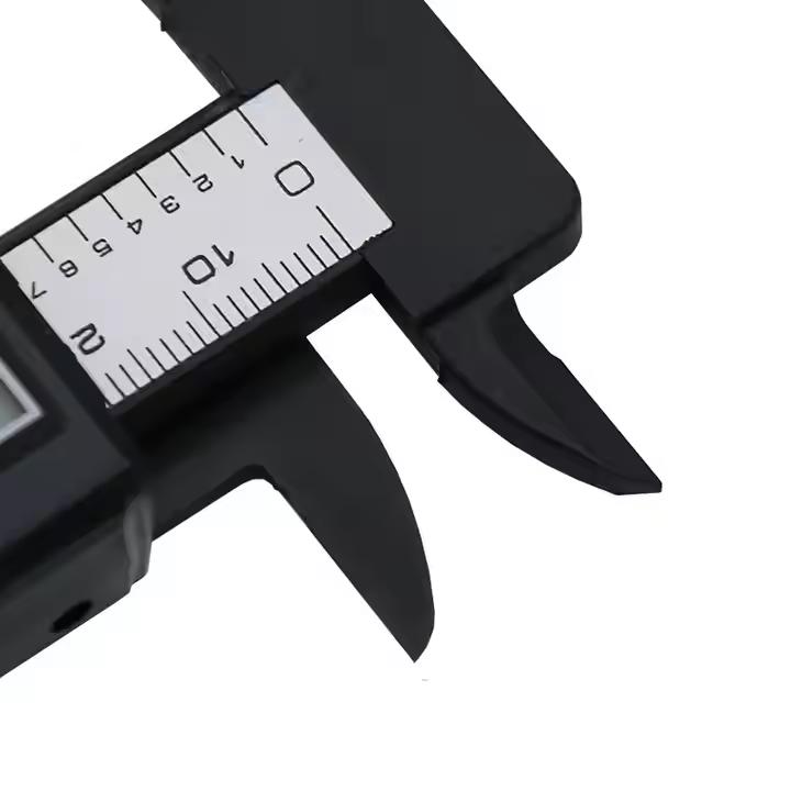 Electronic Digital 0-150mm 6 Inch Plastic Caliper Ruler LCD Screen Calibrador Measuring Tool