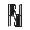 2/4Pcs Bed Frame Conversion Bracket with Hardware Bolt-On to Hook-On Headboard Adapter Bracket Bed Rail Hook Plate Adapter Headboard Attachment Kit