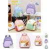 Stylish Unisex Kindergarten Backpack In Pure Color For Kids With Lightweight Comfort