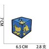 New Alien Spacecraft Embroidery Cloth Sticker Astronaut Embroidery Label Mars Cat Patch Sticker Computer Embroidery Micro Chapter