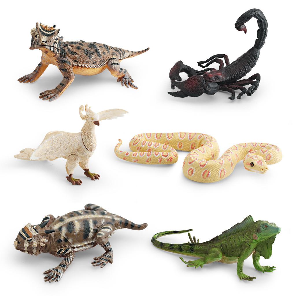 Wild Animal Model Pvc Figurine For Childrens Educational Decor And Collecting