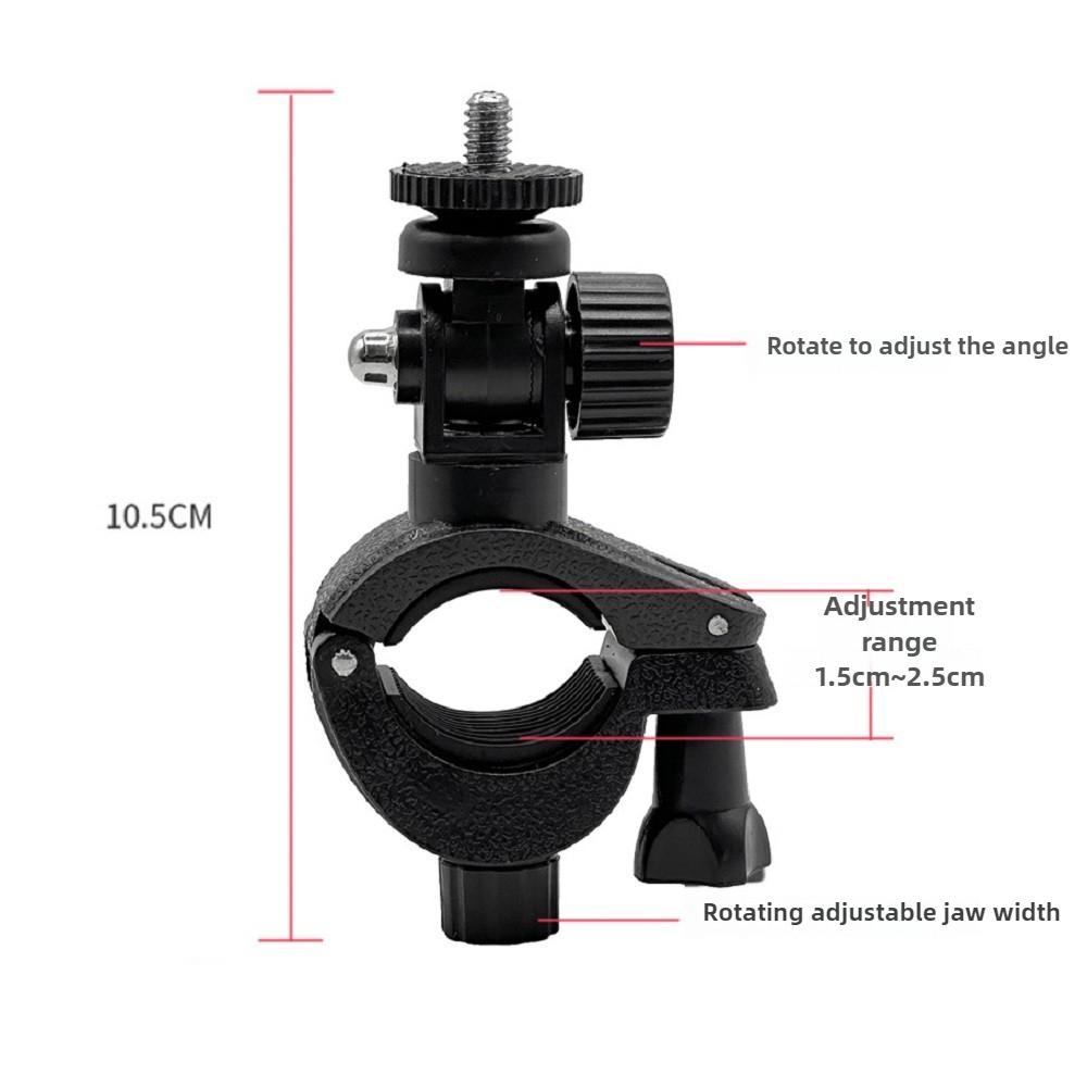 1Pc SLR Camera Phone Holder Automatic Clamping 360 ° Rotating Bracket For Circular Lamp Tripod Phone Live Streaming Bracket