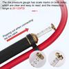 Heavy Duty Bayonet Style Tire Inflator With Air Chuck, 0-200PSI 17PCS Auto Tire Pressure Gauge With 4 Way Tool & Valve Core, Air Compressor