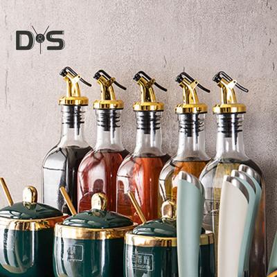 Bouchon de bouteille de vinaigre, Sauce à l'huile d'olive, bouchon distributeur, verseur, outil de cuisine 2 pièces