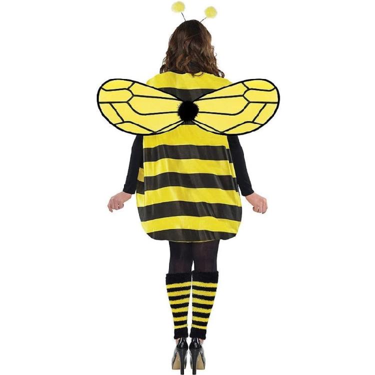 Insect Costume Set Includes Insect Dress, Headband and Leg Sleeves